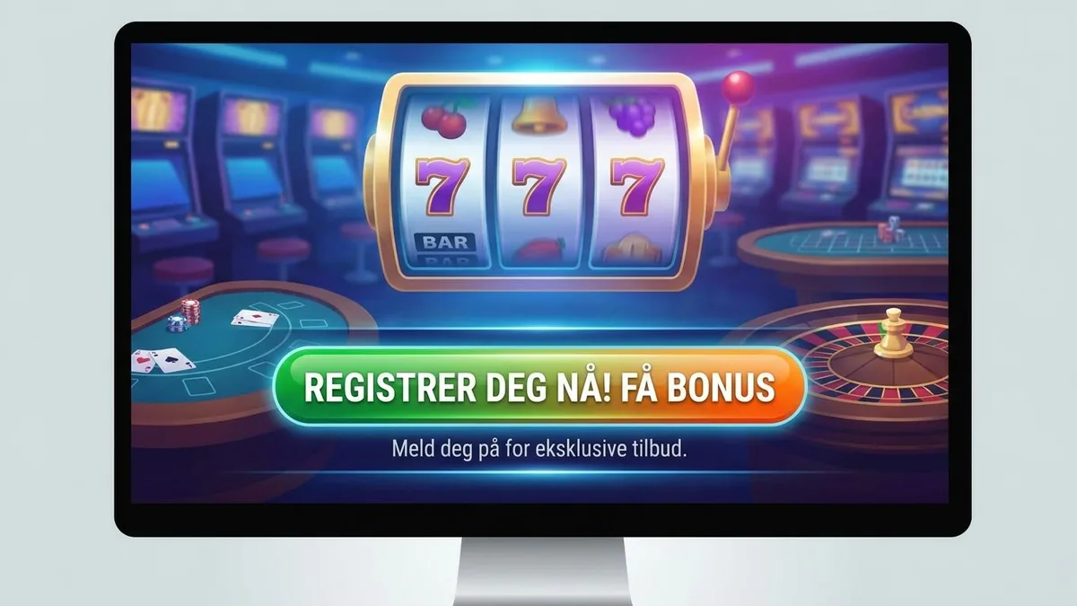 Registrer deg med bonus